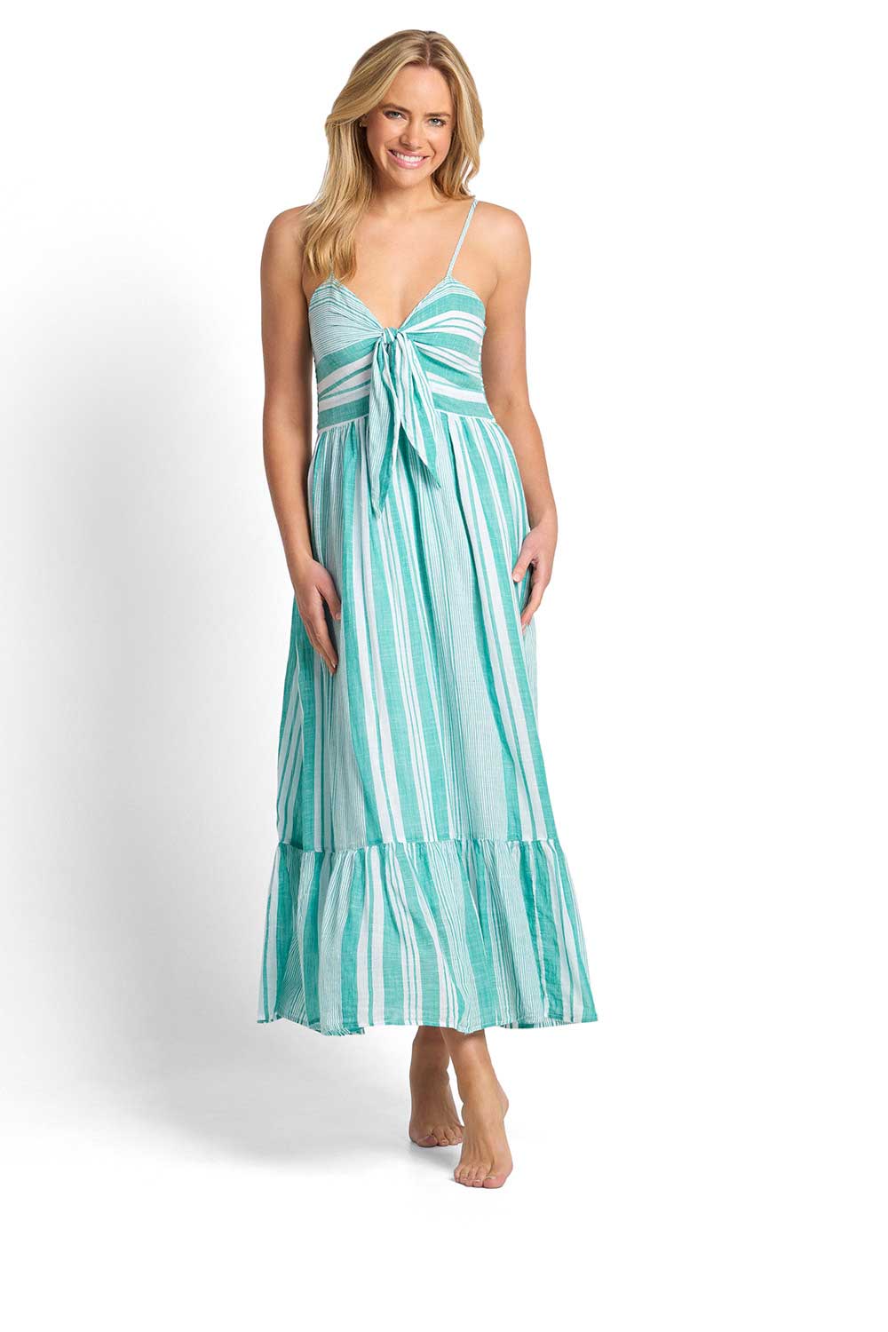 Sunseeker Tie Front Dress - Wilder