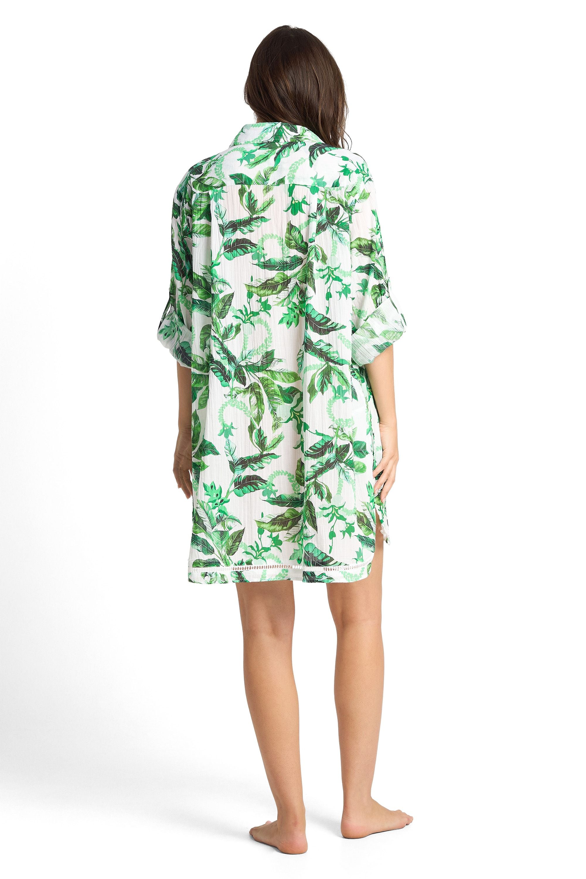 Sunseeker Button Through Shirt - Hula