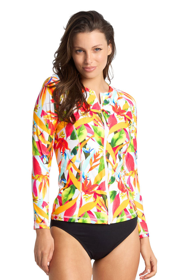 Sunseeker Long Sleeve Mastectomy Rashie - Koh Samui