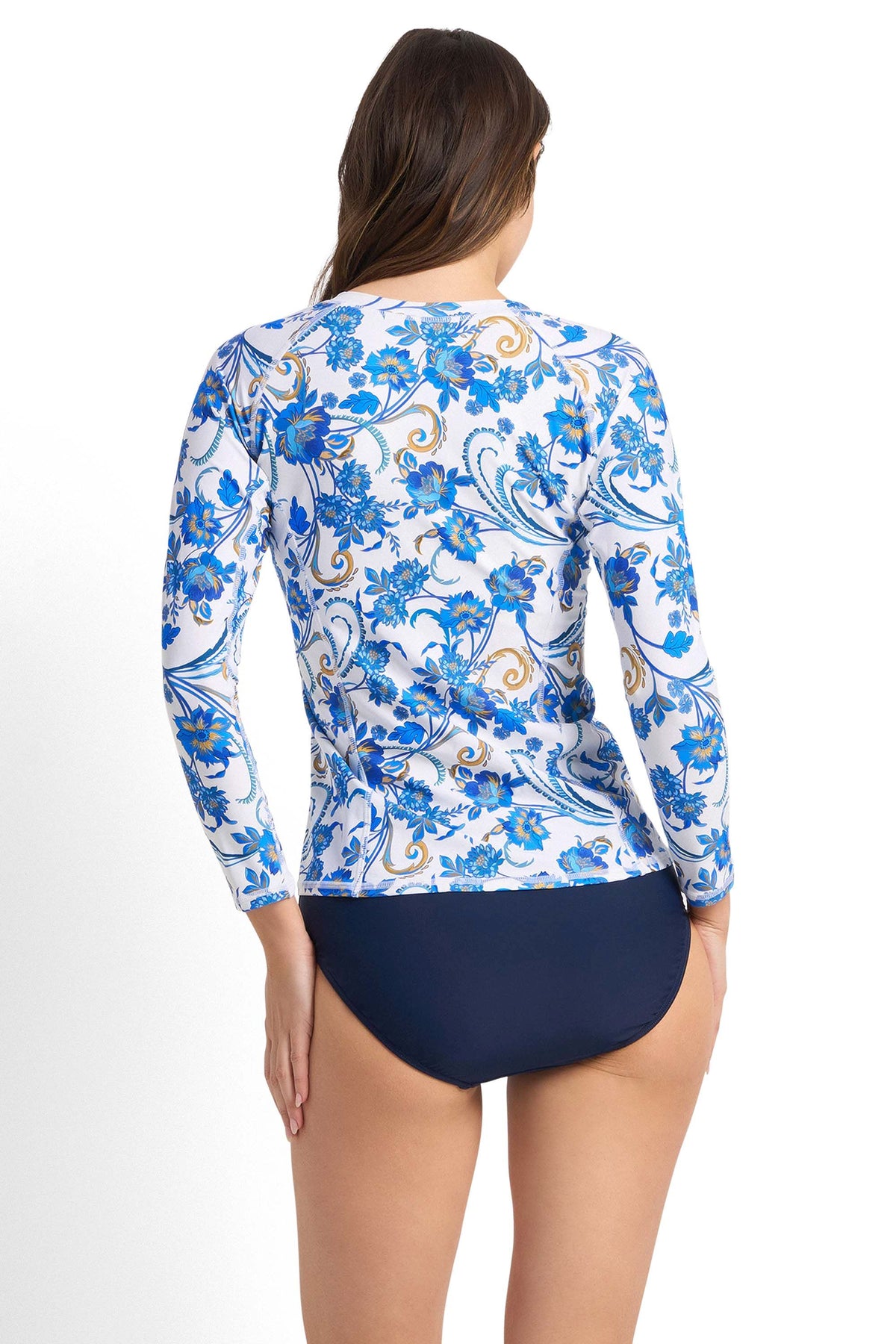 Sunseeker Long Sleeve Mastectomy Rashie - Sicily
