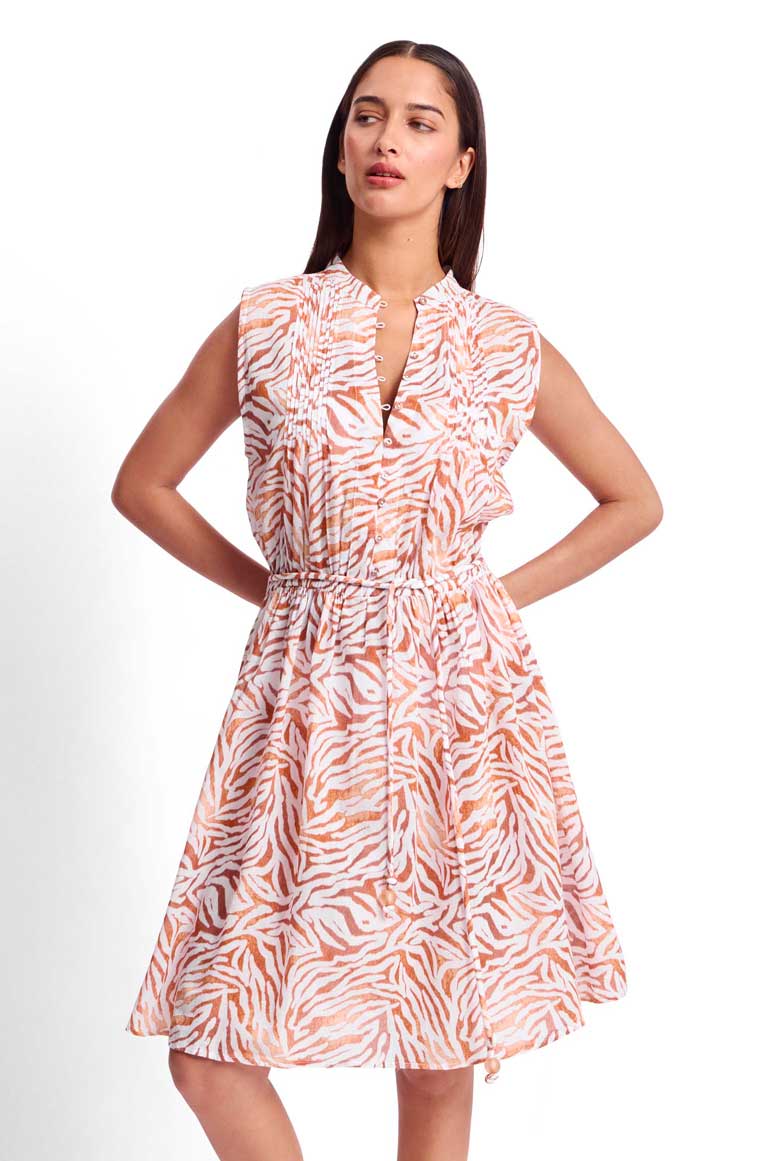 Sunseeker Swing Tie Dress - Rodeo