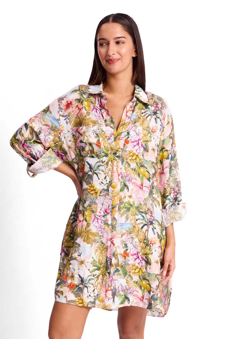 Sunseeker Painters Shirt - White Lotus