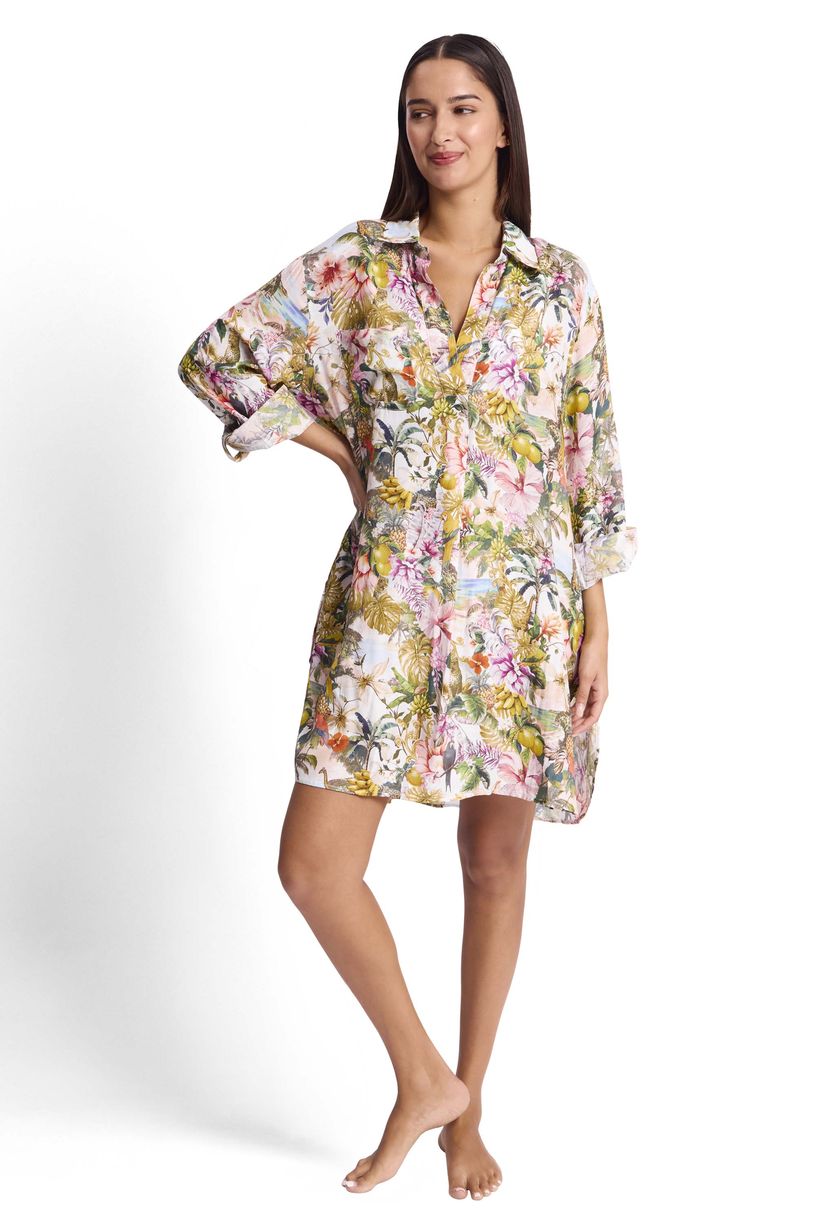 Sunseeker Painters Shirt - White Lotus