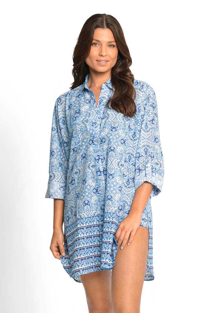 Sunseeker Painters Shirt - Cowboy