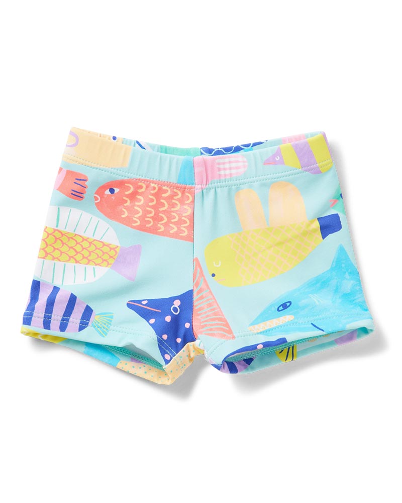 Halcyon Nights Swim Short - Rainbow Reef