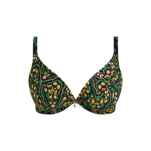 Freya UW Plunge Bikini Top - Sunset in Seville