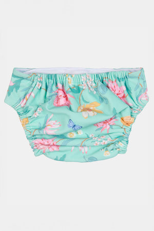 Toshi Swim Baby Nappy - Waratah Mint