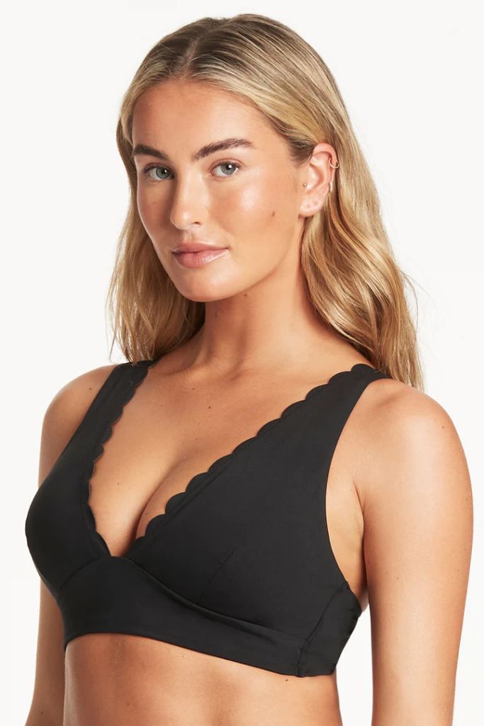 Women's Bikini Tops Busted Bikini Croptop With Sleeves Australia