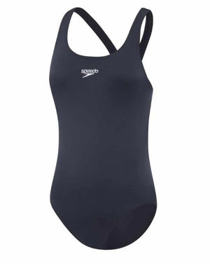 Speedo Junior Girls Leaderback One Piece - True Navy