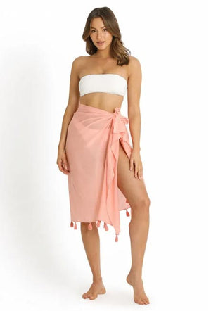 Sunseeker Tassel Hem Sarong - Resort