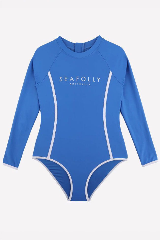 Seafolly Girls Long Sleeve Paddle Suit - Essentials