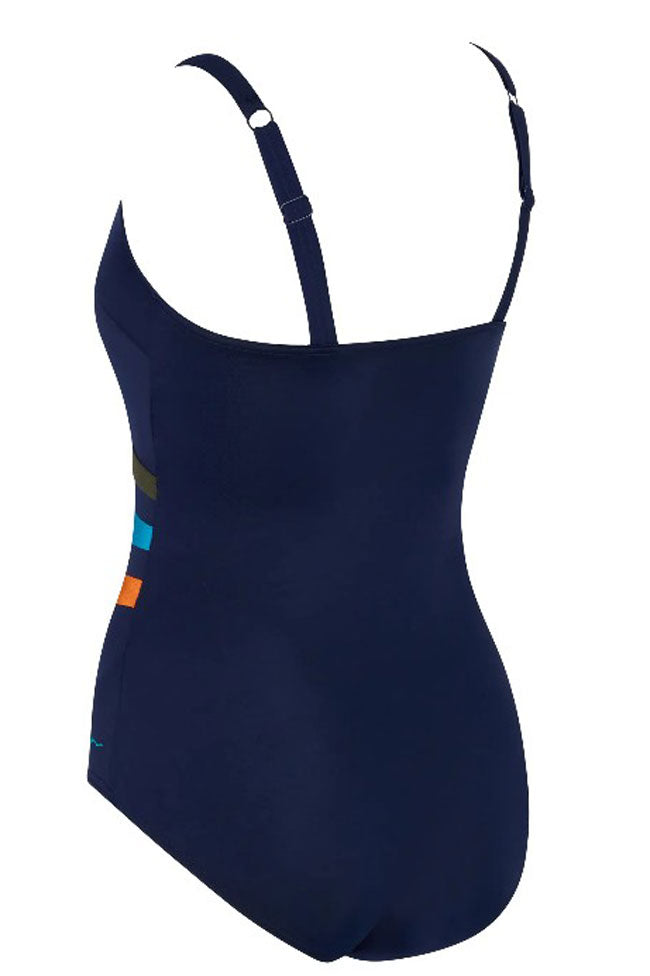 Zoggs Wrap Panel Classic Back One Piece - Mandira