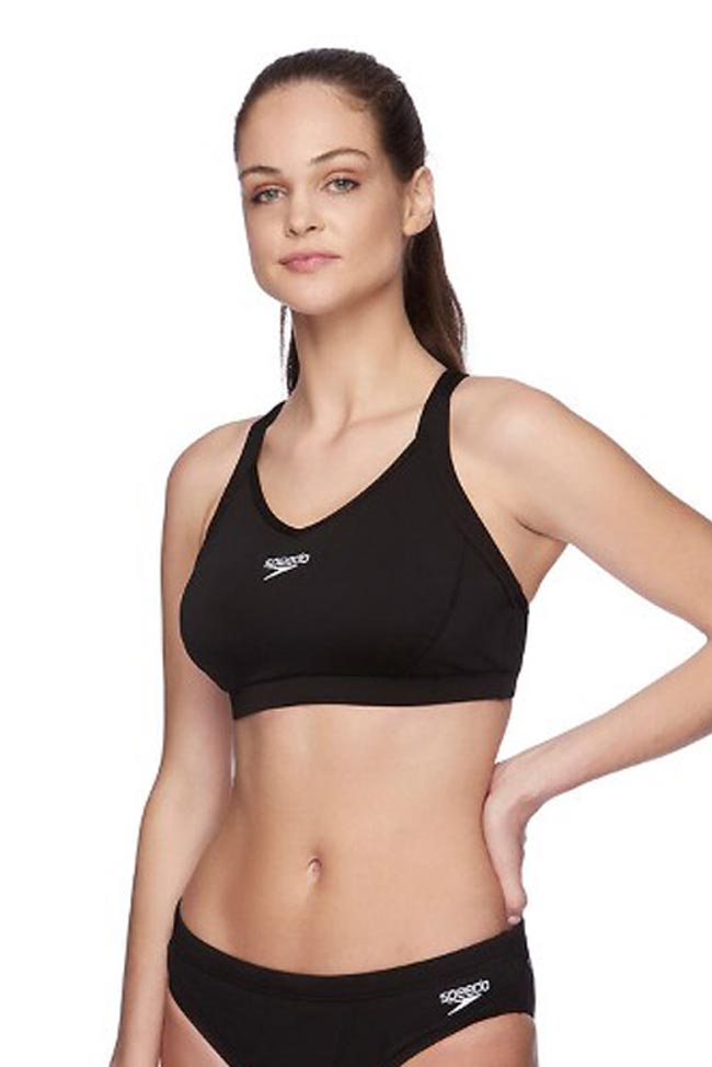Speedo Womens Endurance+ Core Cross Trainer Rager Bikini Top