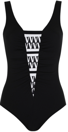 Sunflair E-Cup One Piece - Black and White