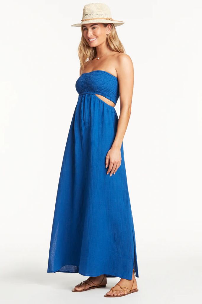 Sea Level Bandeau Dress - Sunset