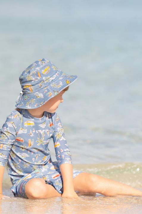 Toshi Swim Kids Sunhat Classic - Surf Soul