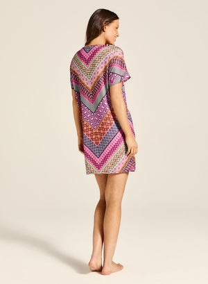 Tigerlilly Lara Mumu - Utopia Stripe