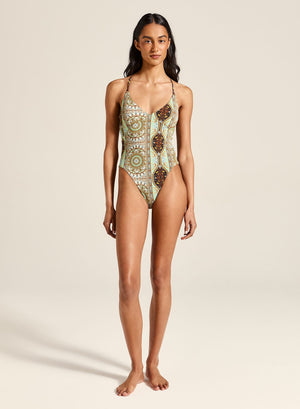 Tigerlily Hot Elle One-Piece - Marin