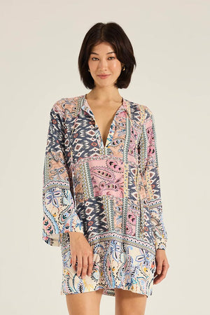 Tigerlily Natasha Mini Kaftan - Solara