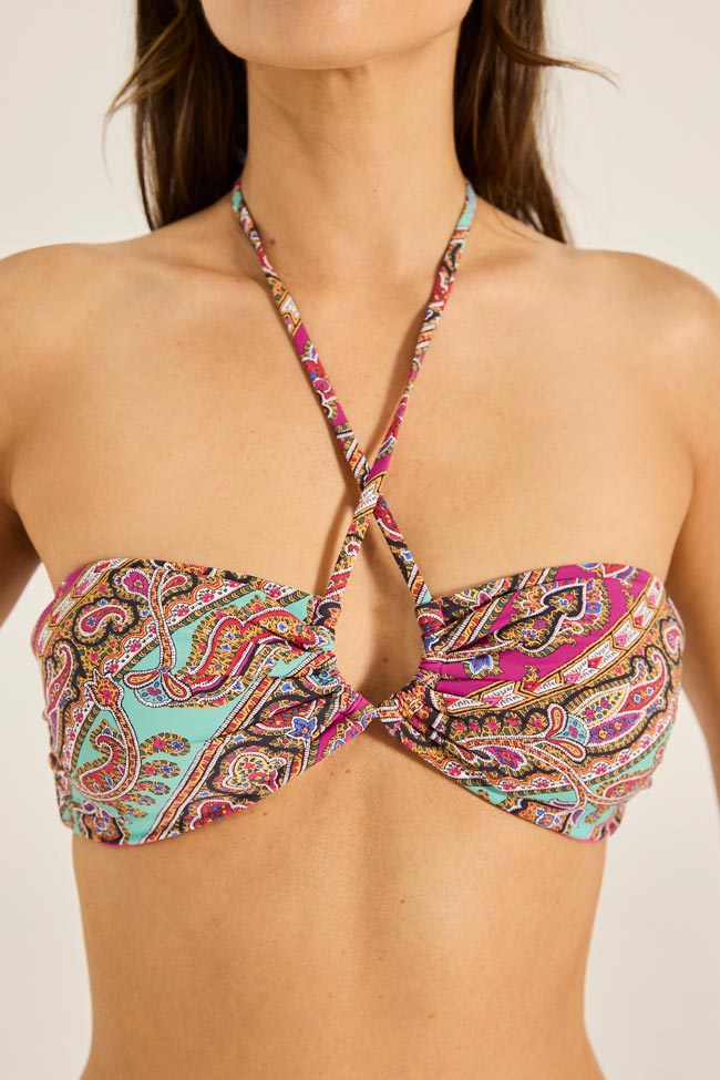 Tigerlily Zala Bandeau Bikini Top - Caya