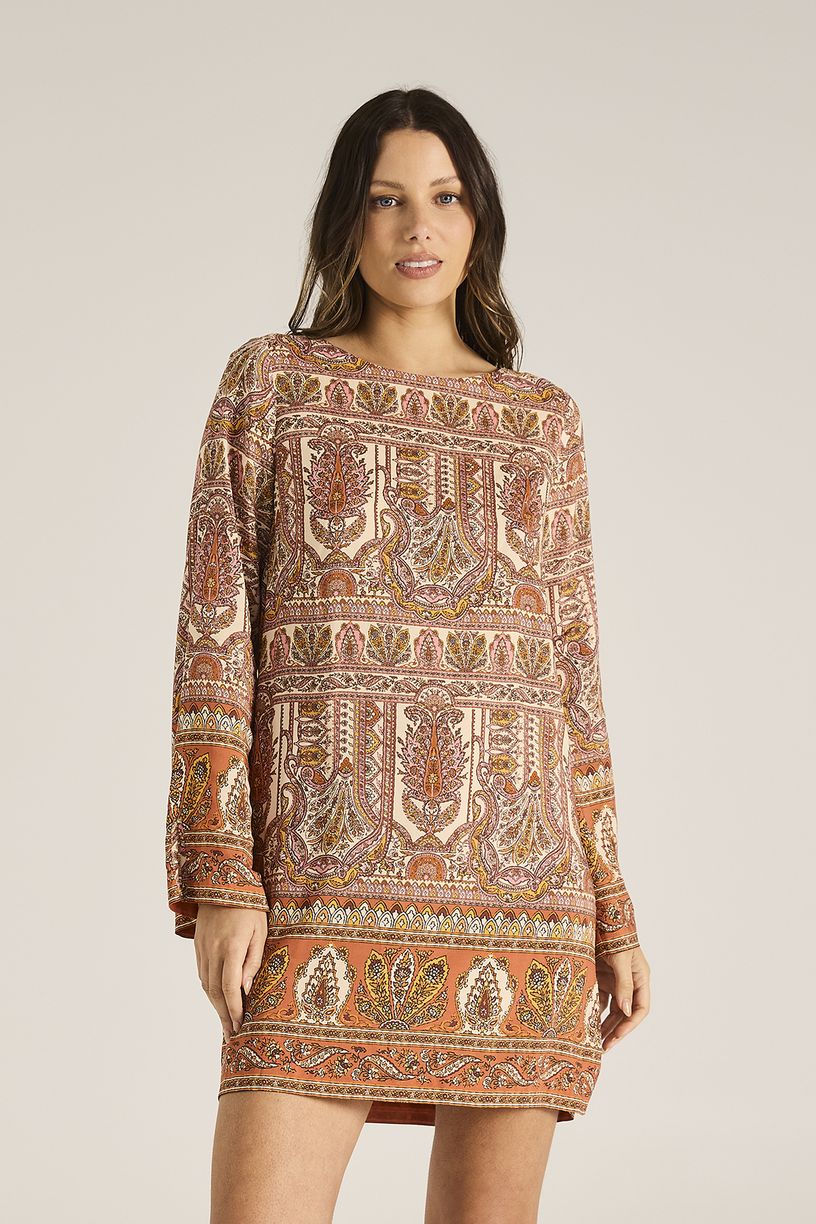 Tigerlily Hazel Mini Kaftan - Pashmina