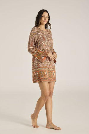 Tigerlily Hazel Mini Kaftan - Pashmina
