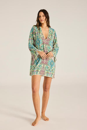 Tigerlily Natasha Mini Kaftan - Floriana