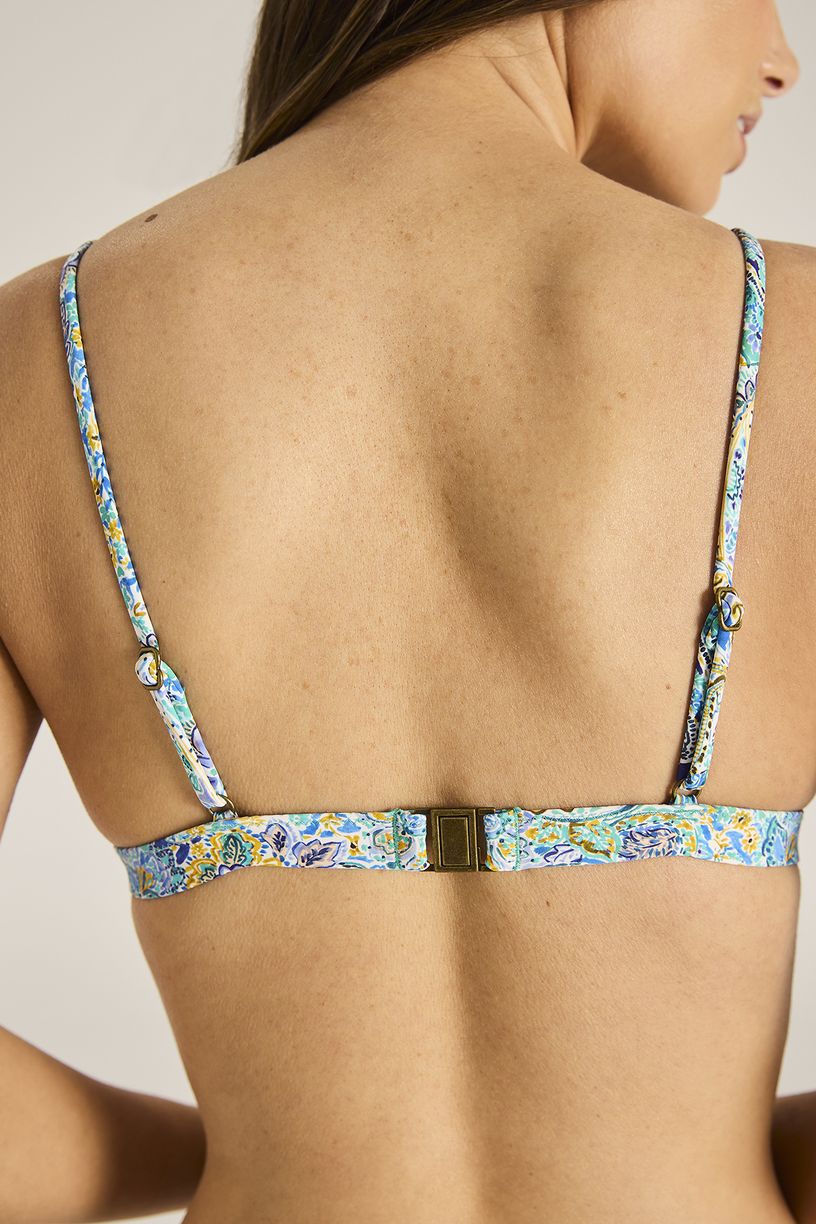 Tigerlily Christie Longline Bikini top - Anara