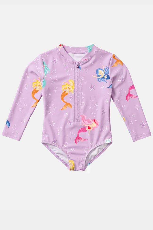 Toshi Swim Kids Bodysuit - Twinkle Princess Mermaid