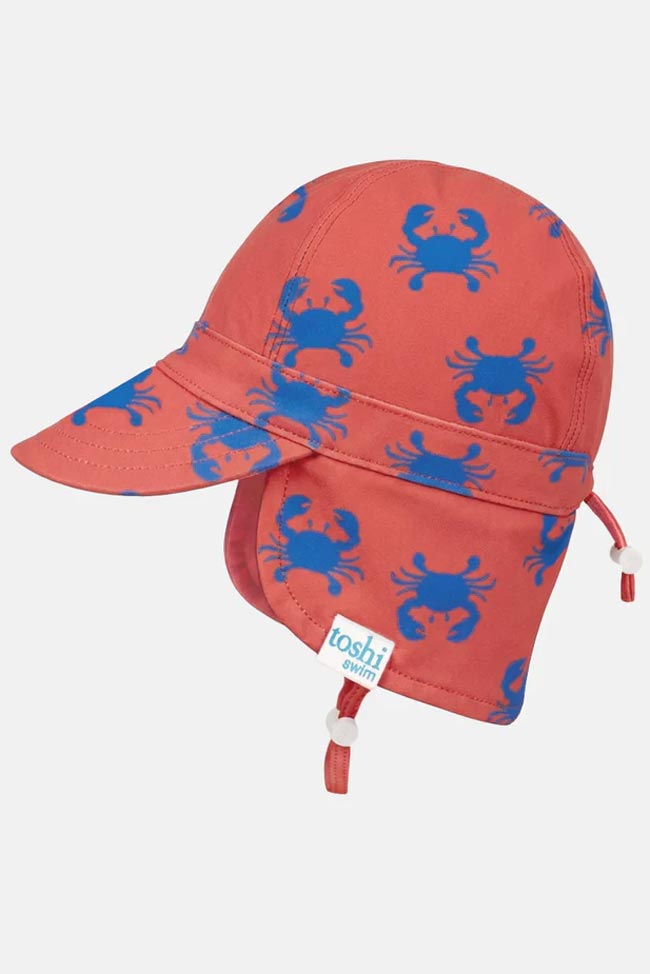 Toshi Swim Flap Cap - Pirate Mud crabs