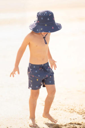 Toshi Swim Kids Beachshorts Classic - Turtle Island