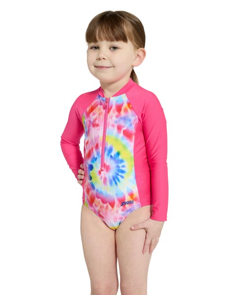 Zoggs Toddler Girls Paddle Suit - Twister