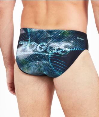 Zoggs Mens Racer Brief - Argon