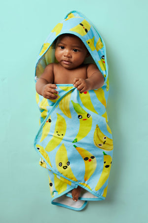 Halcyon Nights Baby Hooded Towel - Peel Party