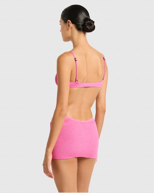 Bond-eye Dara Skirt/Top - Candy Pink Recycled