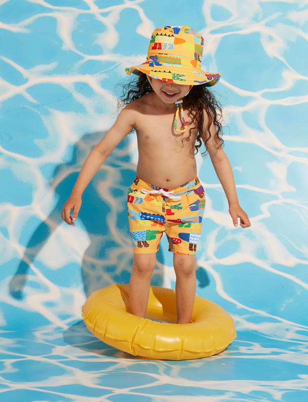 Halcyon Nights Swim Bucket Hat - Chomp