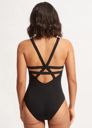 Seafolly Deep V One Piece - S Collective