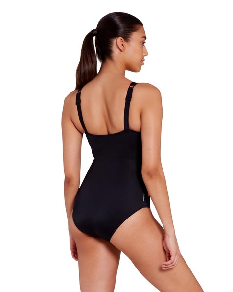 Zoggs Womens Wrap Panel Classicback One Piece - Dream