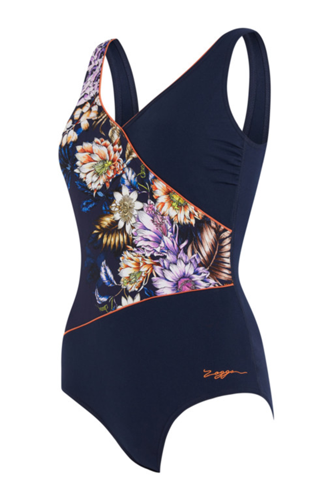 Zoggs Wrap Front One Piece - Enigma