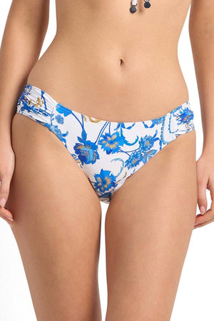 Sunseeker Gathered Side Pant - Sicily