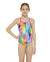 Zoggs Girls Floral One Piece - Moonbeam Yaroomba