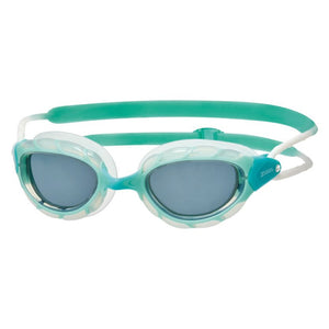  Zoggs Predator Goggles - Tint Lens! Perfect for the versatile swimmer, the Predator Goggle provides a reliable and snug fit while the WIRO frame ensures an enduring durability. Plus, the Ultra Fit Gasket provides 180 degree peripheral vision with its soft silicone material for a luxurious wear.