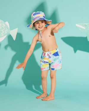 Halcyon Nights Kids Boardshorts - Rainbow Reef