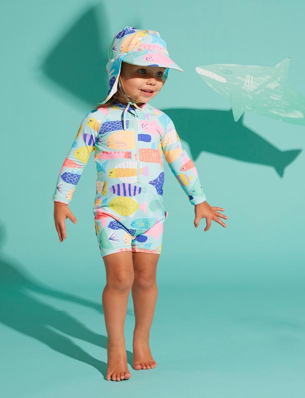 Halcyon Nights Long Sleeve Super Suit - Rainbow Reef