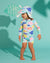 Halcyon Nights Swim Hat - Rainbow Reef