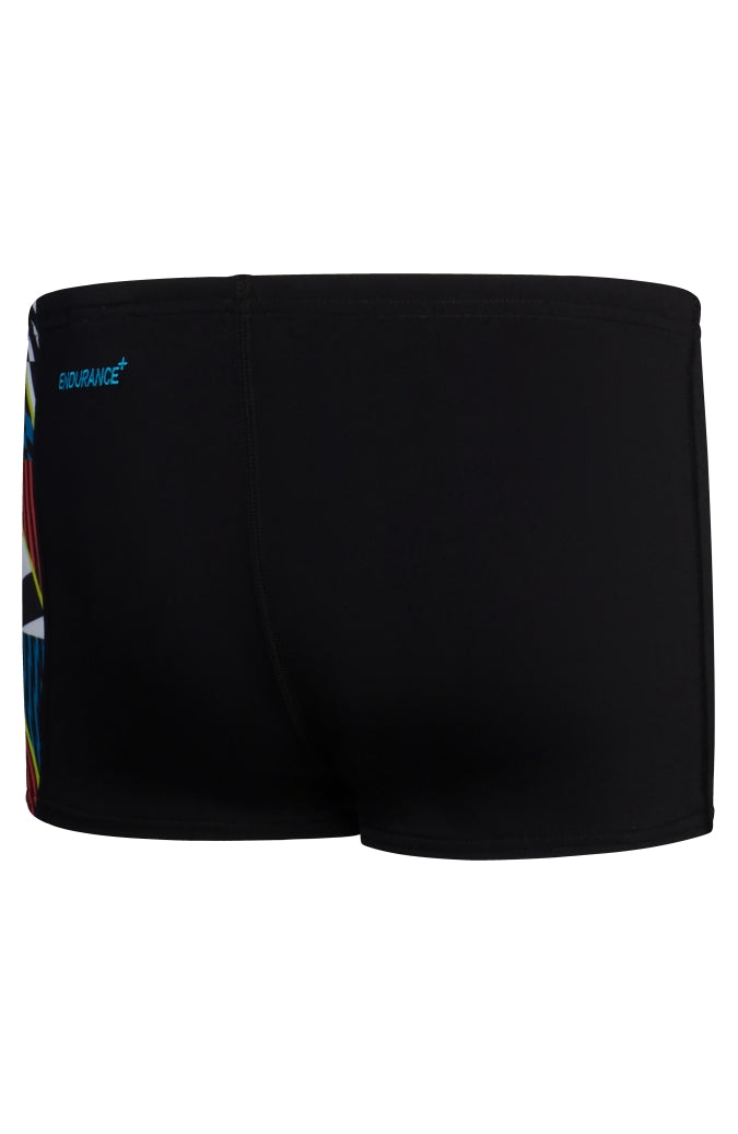 Speedo Junior Boys Panel Aquashort - Black
