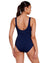 Zoggs Womens Wrap Front One Piece - Spatial