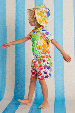 Halcyon Nights Kids Boardshorts - Eat The Rainbow