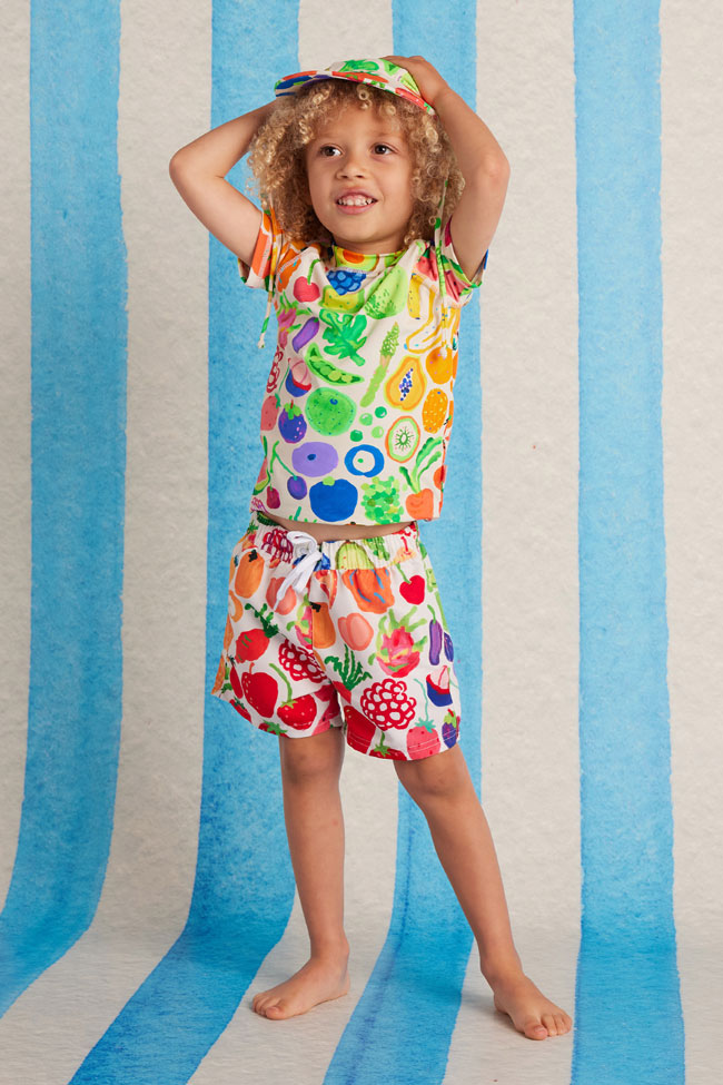 Halcyon Nights Kids Boardshorts - Eat The Rainbow