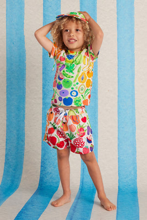 Halcyon Nights Kids Boardshorts - Eat The Rainbow